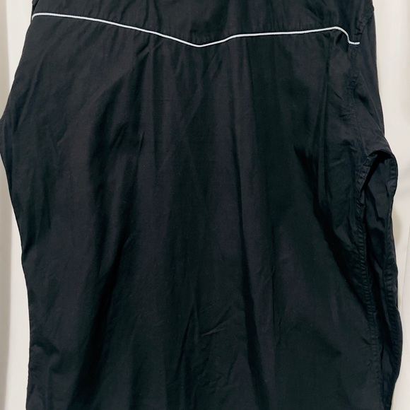 Black Casual Button Down Shirt with Embroidered Design - Picture 2 of 2